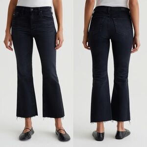 AG Adriano Goldschmied Black Boot Cut Jeans